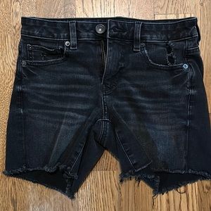 American Eagle Black Shorts Size 4